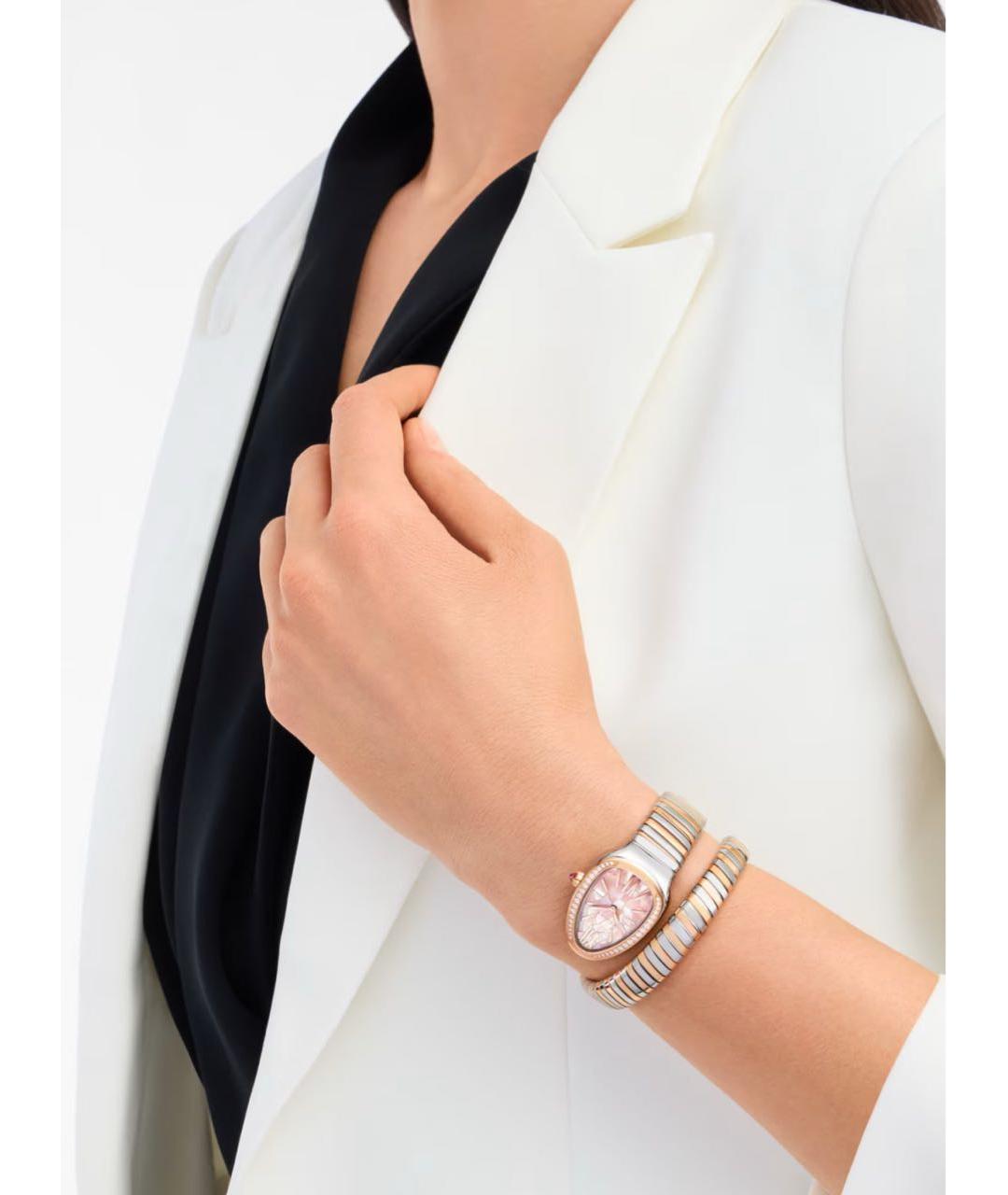 BVLGARI Часы из розового золота, фото 2