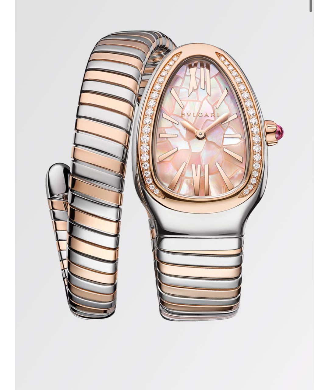 BVLGARI Часы из розового золота, фото 3