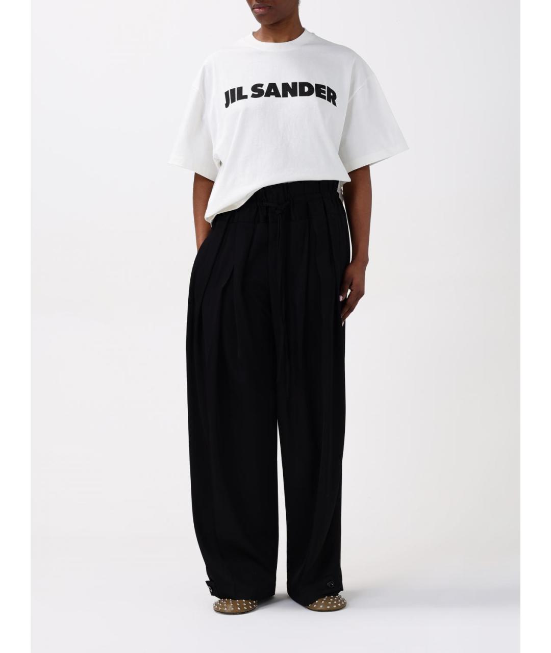JIL SANDER Белая футболка, фото 3
