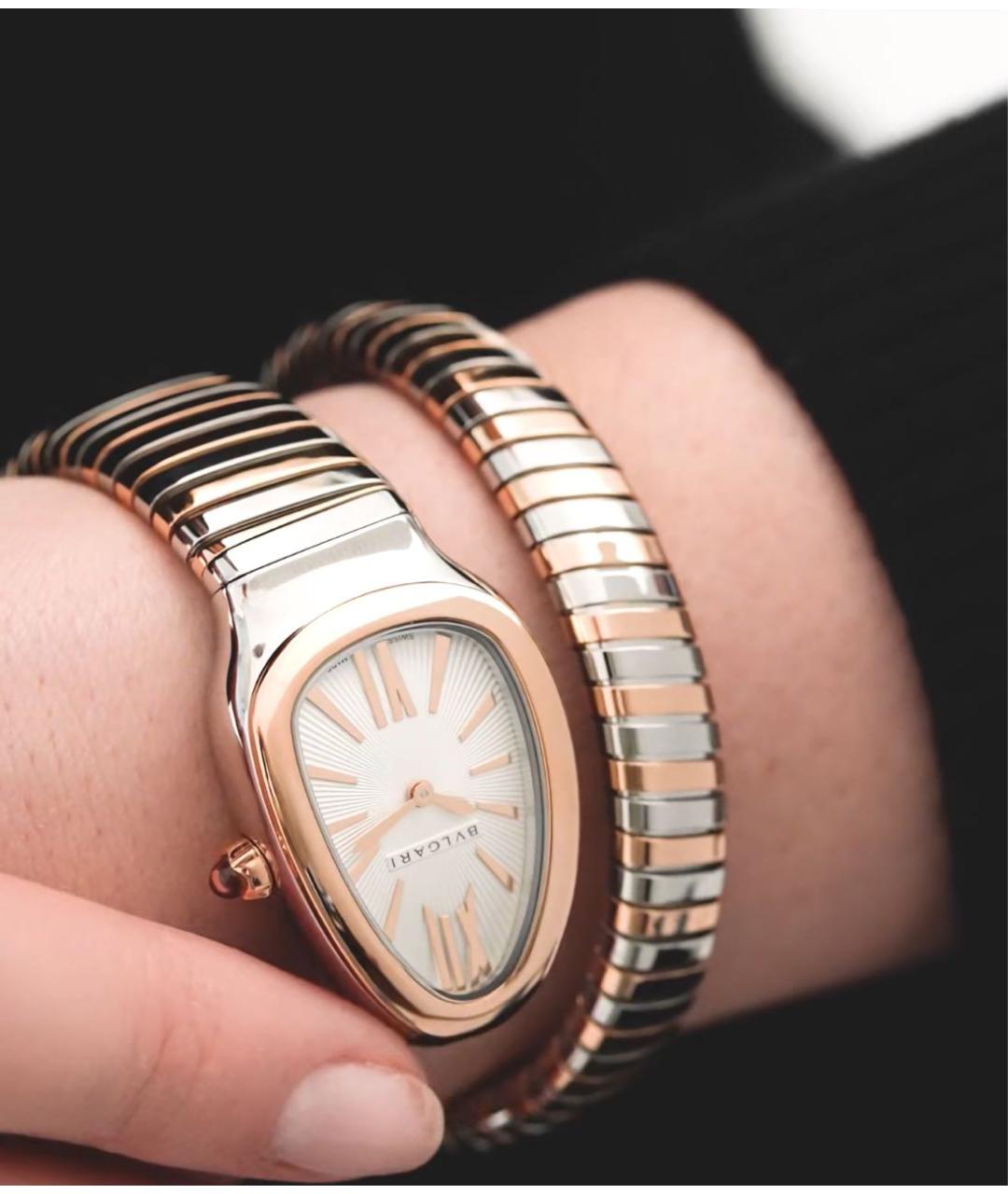BVLGARI Часы из розового золота, фото 2