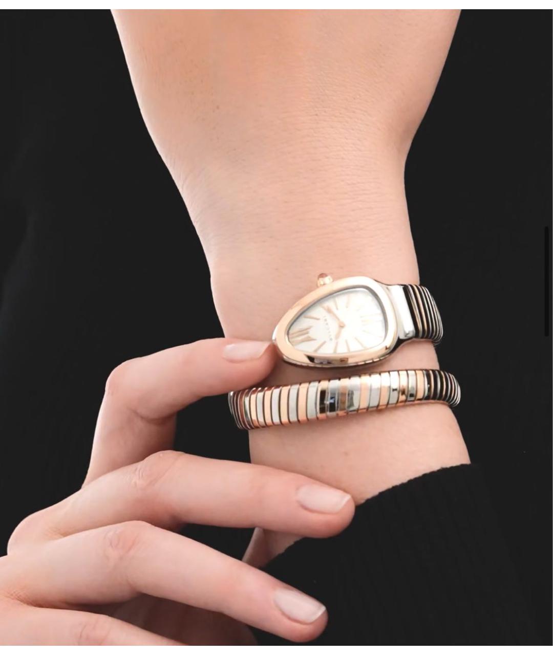 BVLGARI Часы из розового золота, фото 3