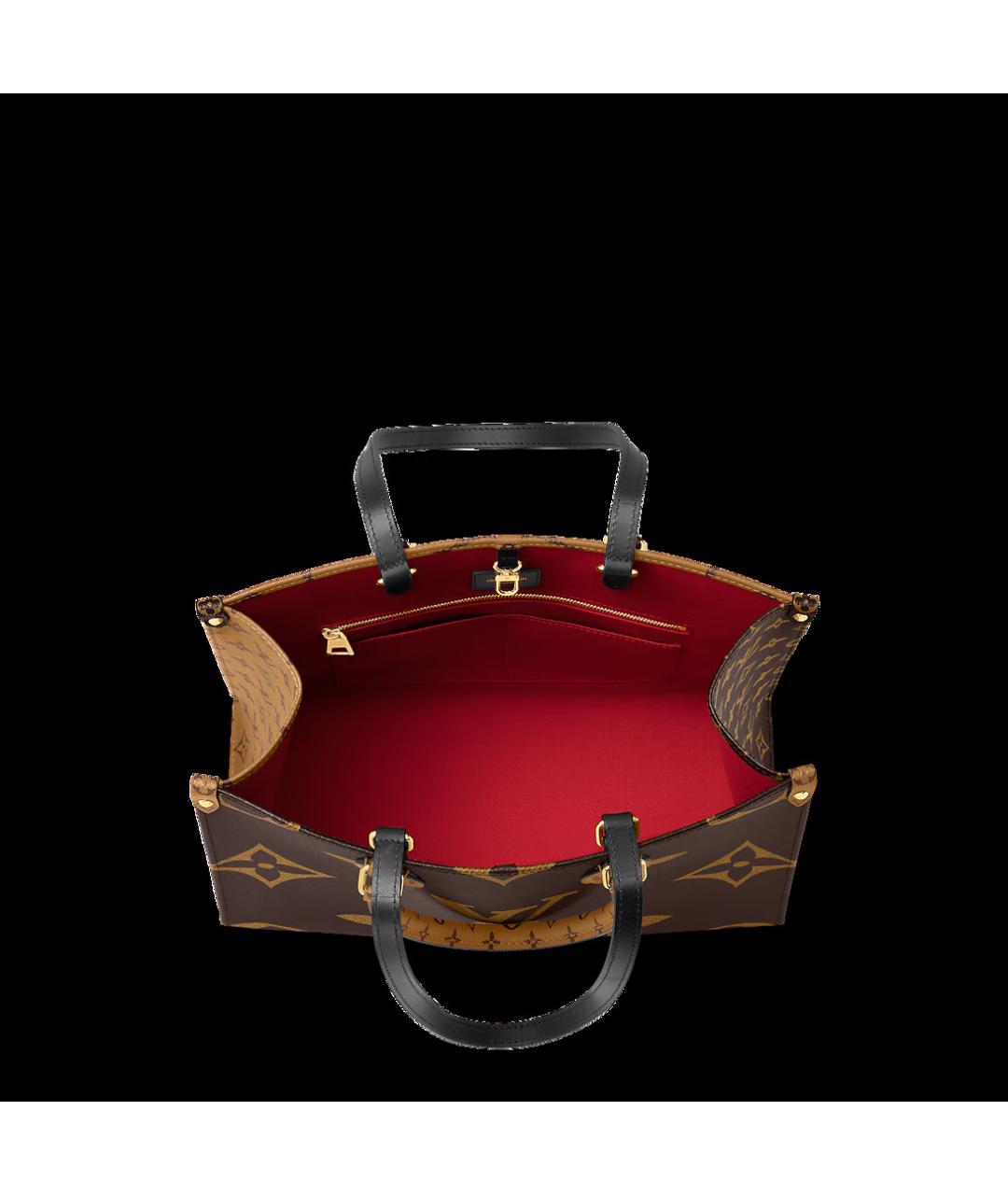 LOUIS VUITTON Коричневая сумка тоут, фото 4