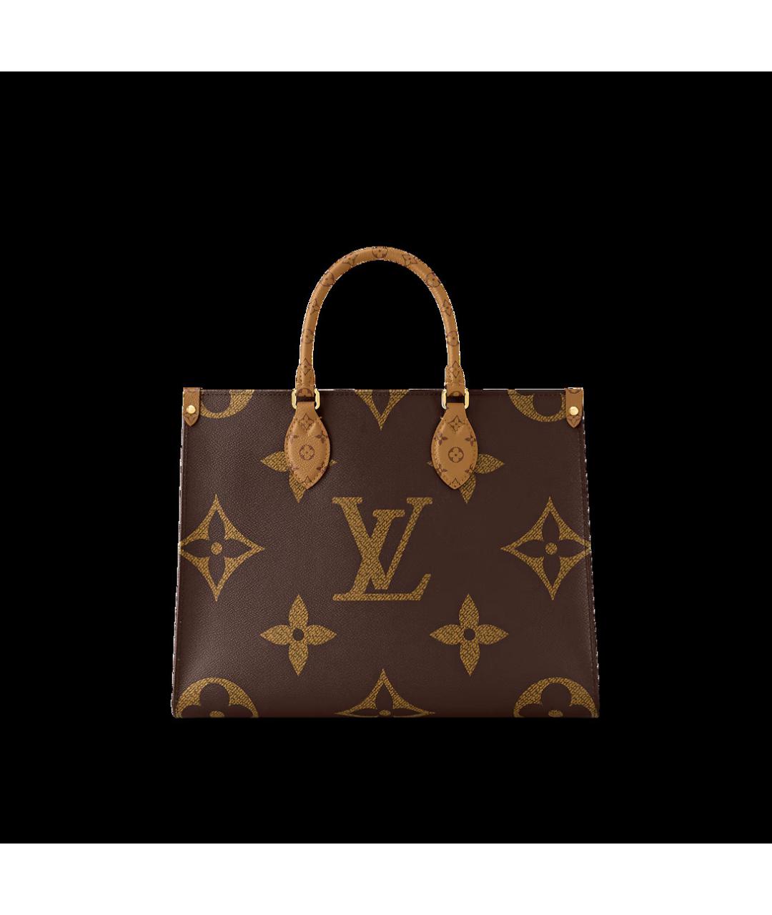 LOUIS VUITTON Коричневая сумка тоут, фото 8