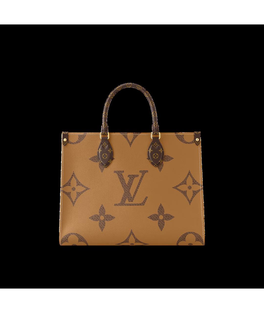 LOUIS VUITTON Коричневая сумка тоут, фото 3