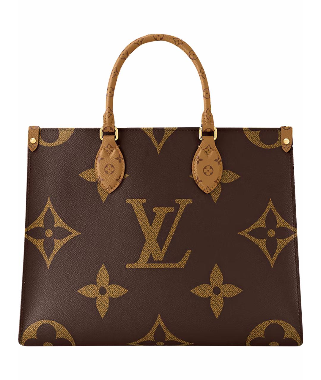 LOUIS VUITTON Коричневая сумка тоут, фото 1