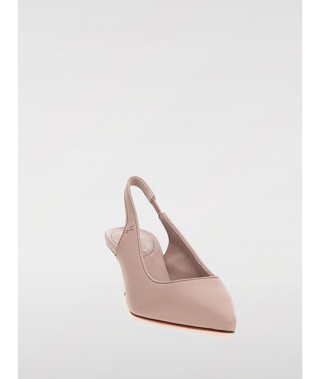 CHRISTIAN LOUBOUTIN Розовые кожаные туфли, фото 2