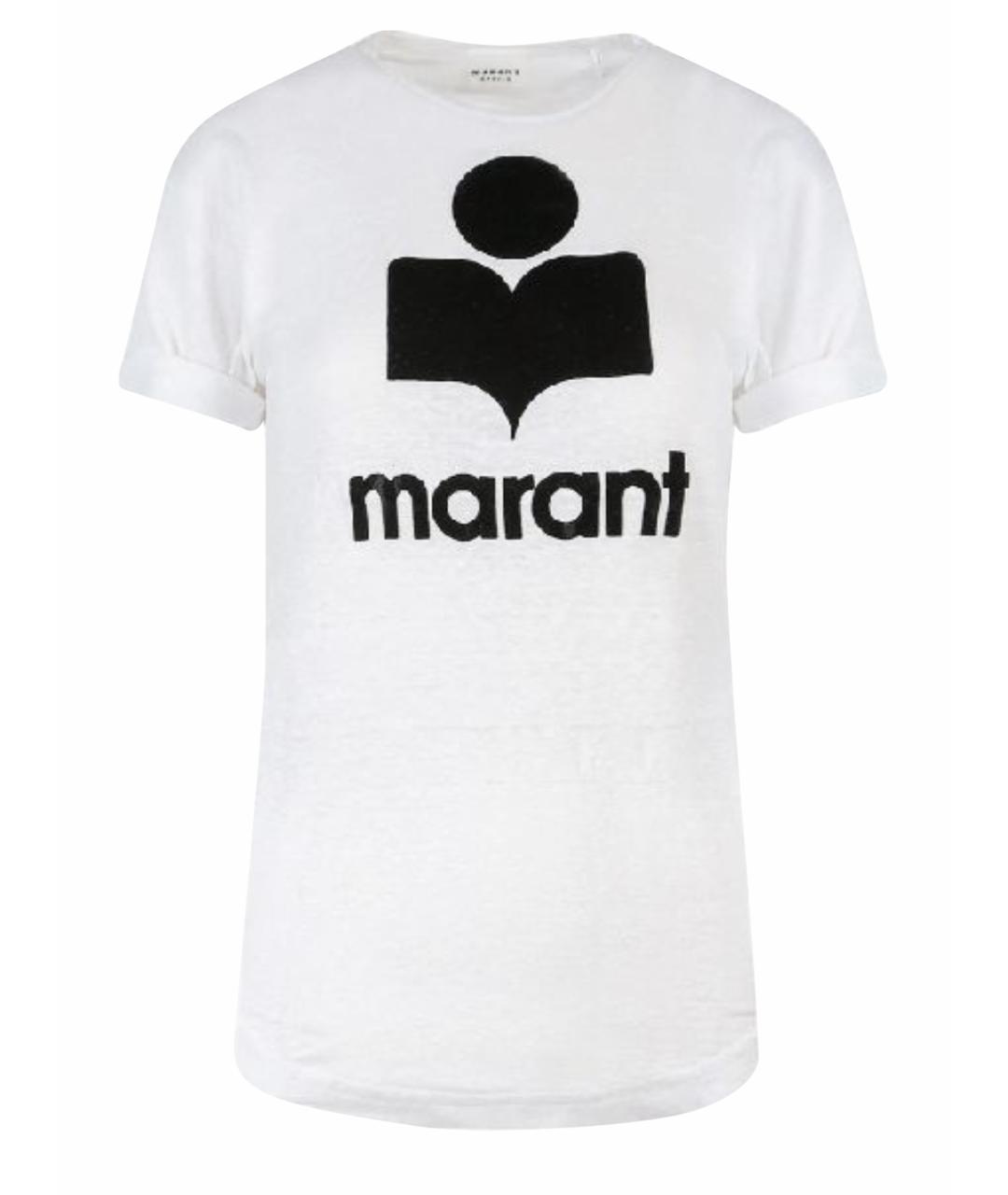 ISABEL MARANT ETOILE Белая хлопковая футболка, фото 1