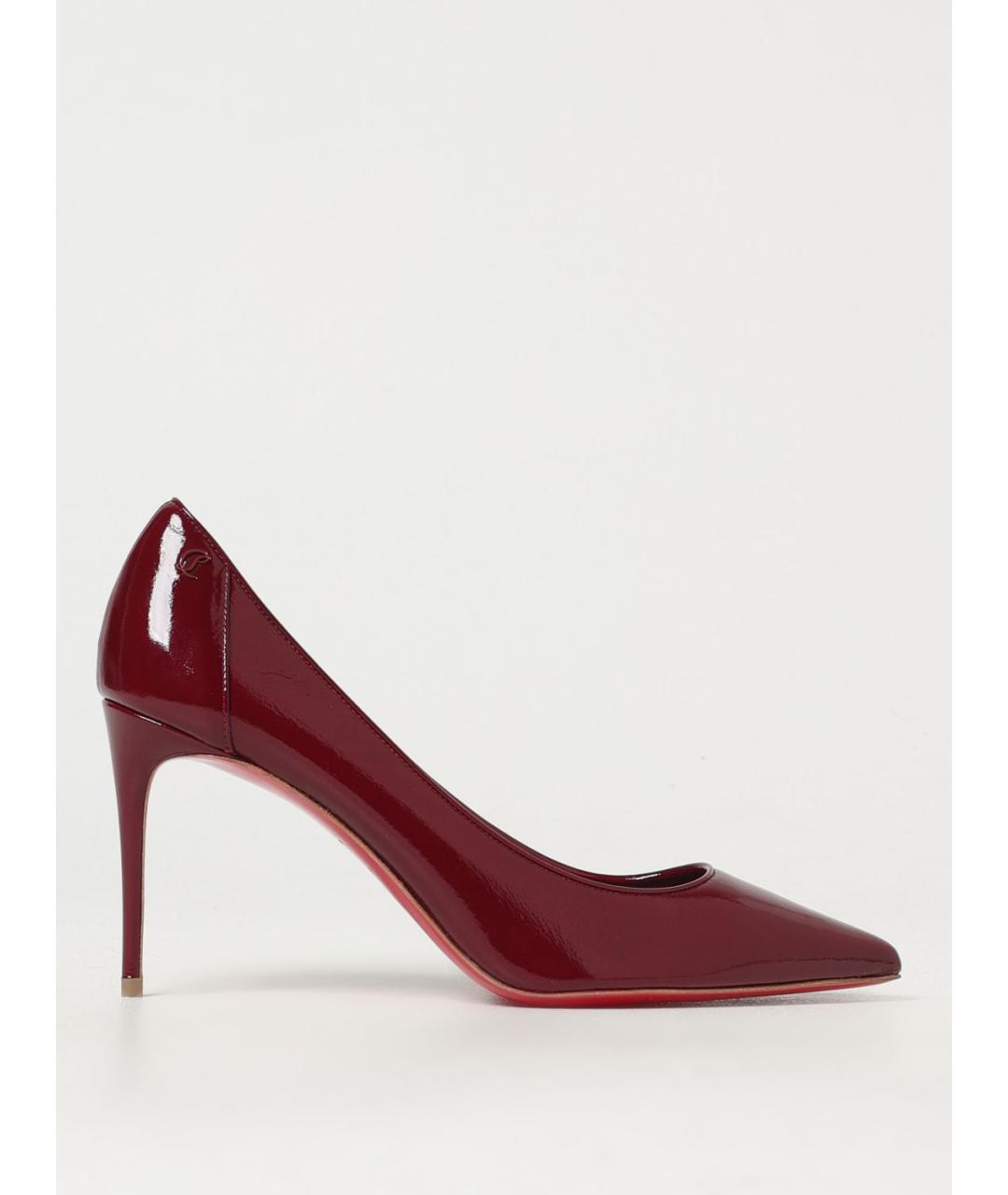 CHRISTIAN LOUBOUTIN Бирюзовые туфли из лакированной кожи, фото 5