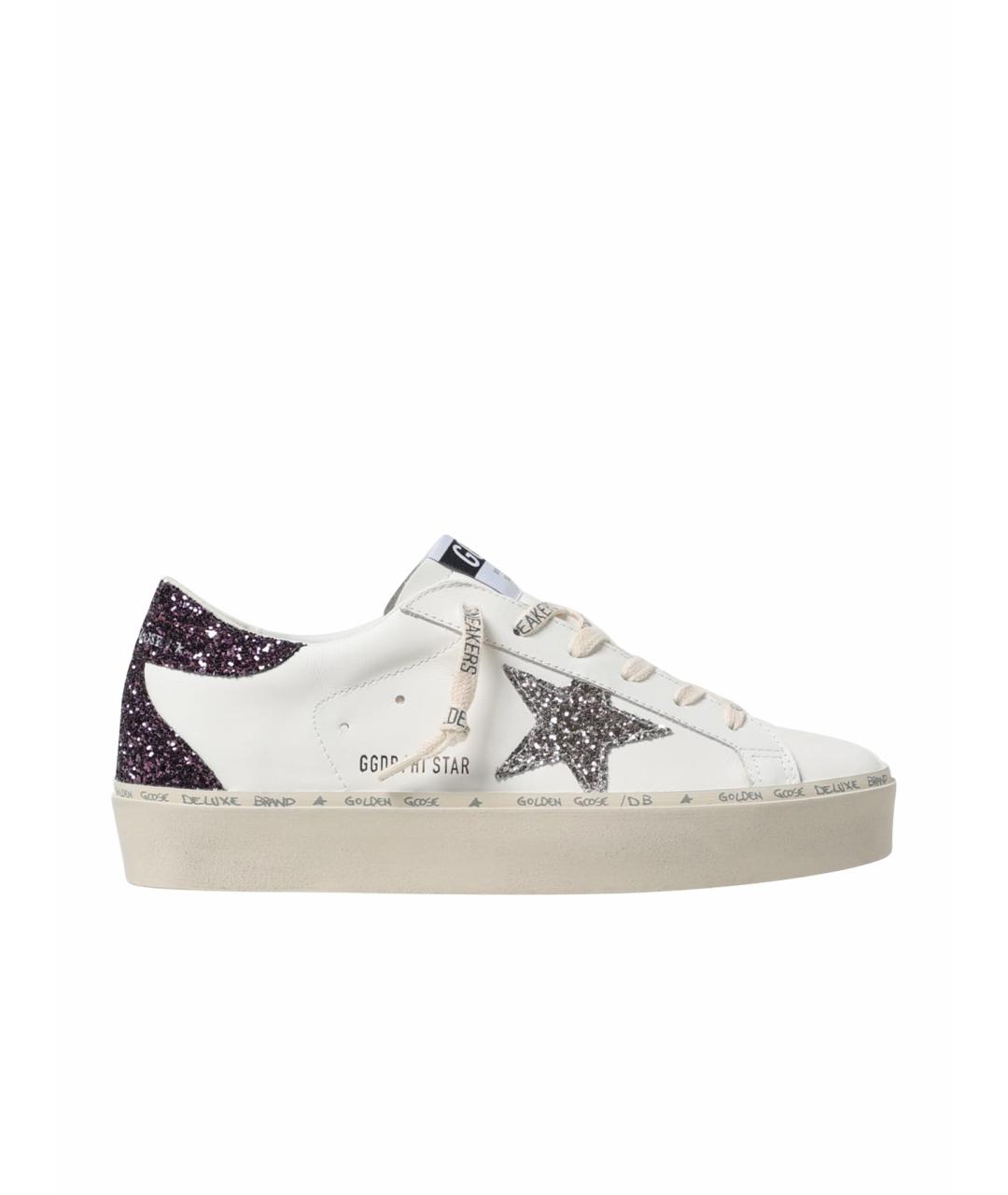GOLDEN GOOSE DELUXE BRAND Мульти кожаные кеды, фото 1