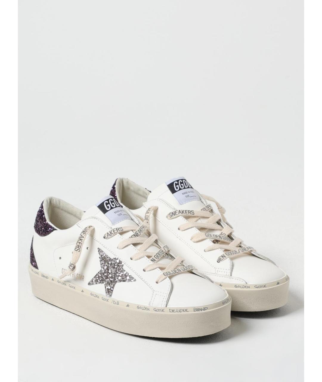 GOLDEN GOOSE DELUXE BRAND Мульти кожаные кеды, фото 2
