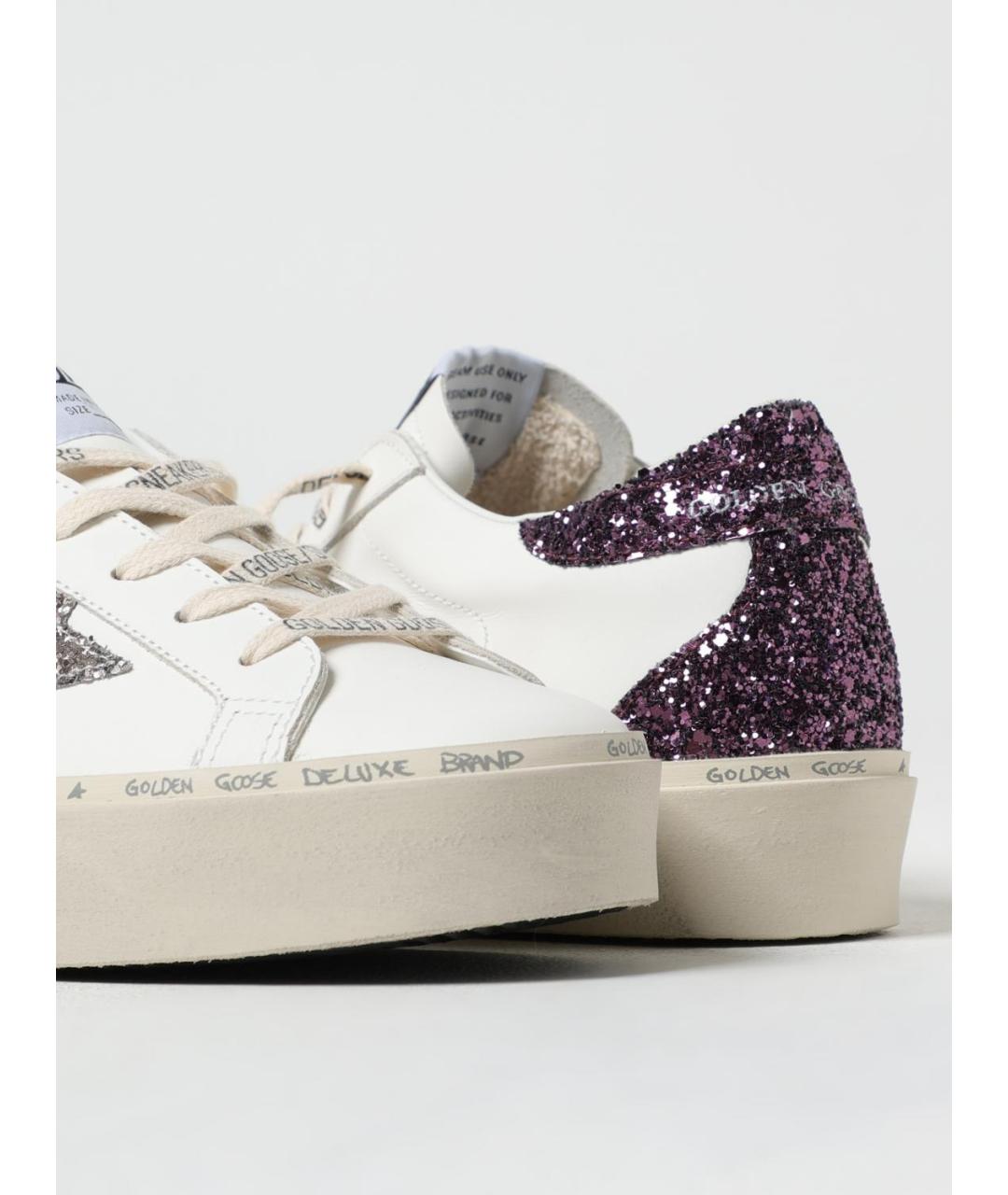 GOLDEN GOOSE DELUXE BRAND Мульти кожаные кеды, фото 4
