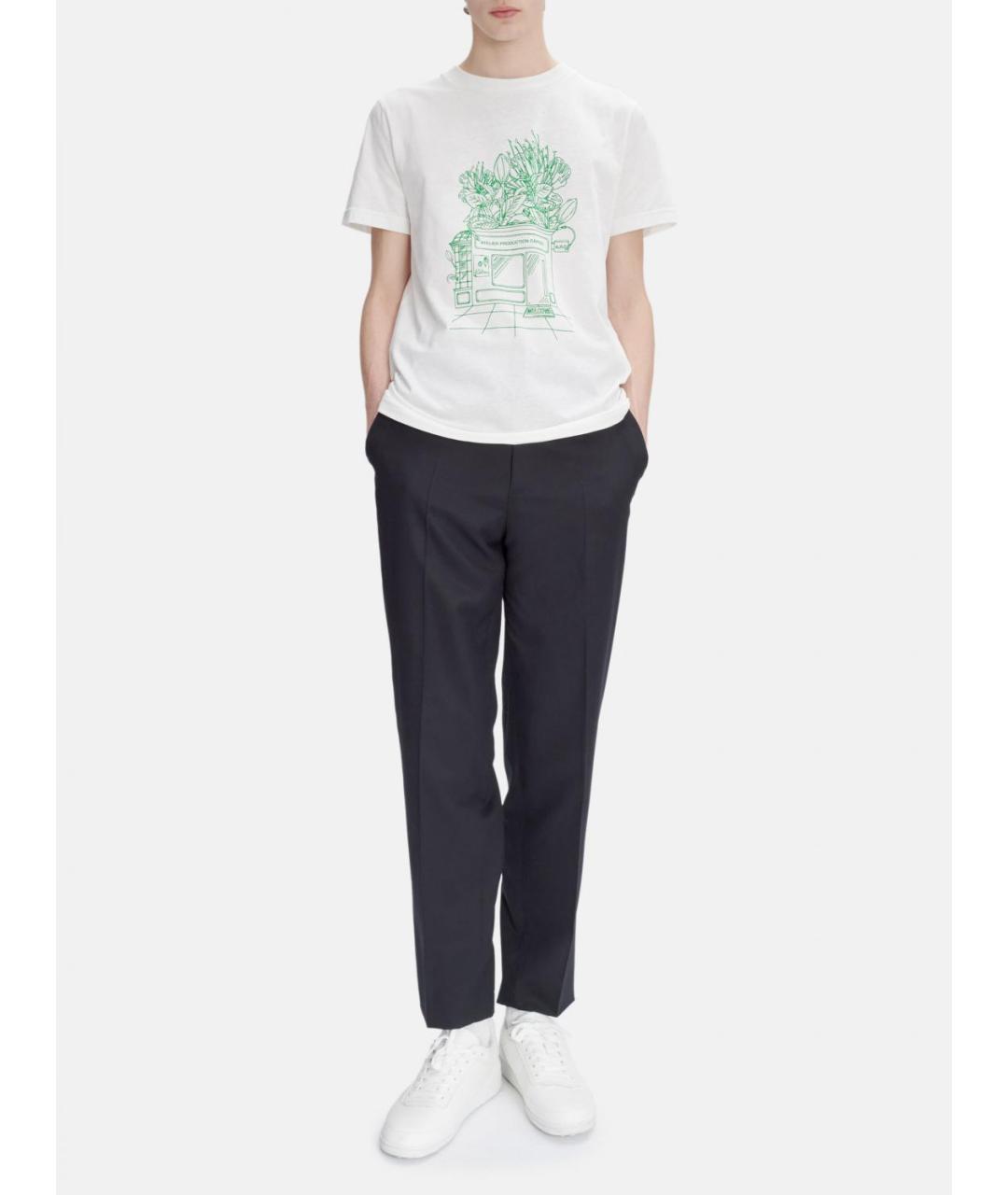 A.P.C. Белая футболка, фото 3