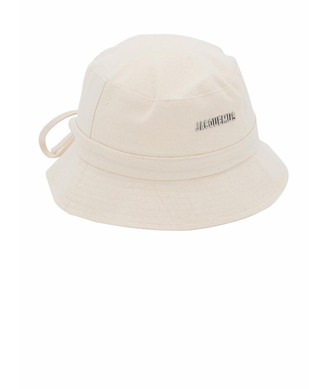 JACQUEMUS Белая хлопковая кепка/бейсболка, фото 1