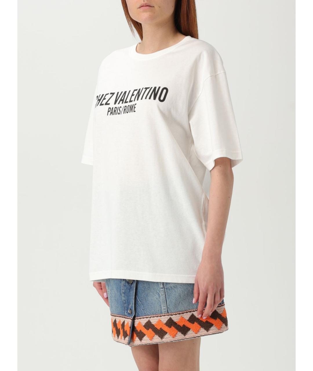 VALENTINO Белая футболка, фото 5
