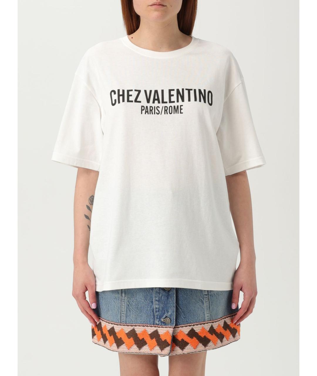 VALENTINO Белая футболка, фото 2