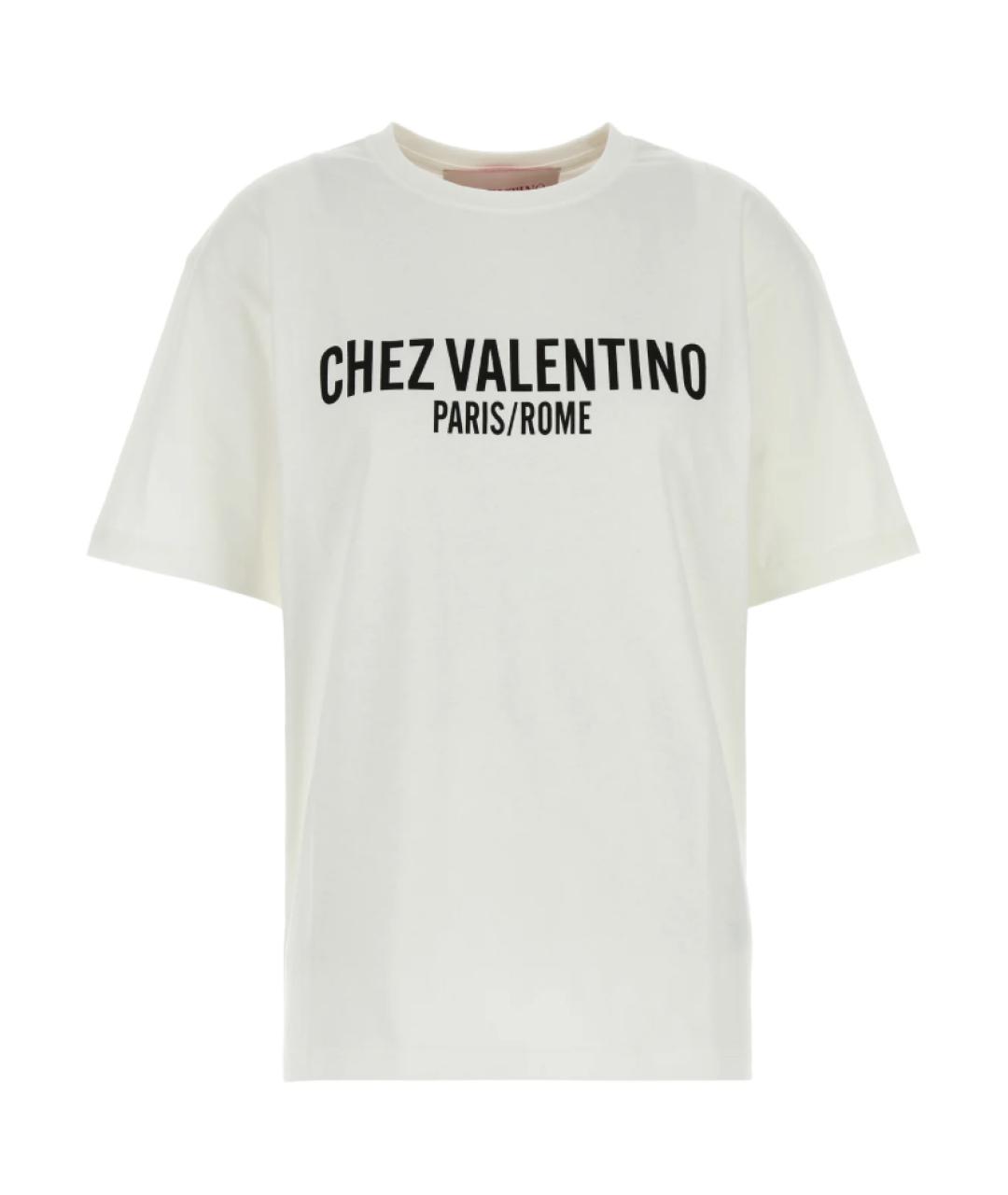 VALENTINO Белая футболка, фото 1