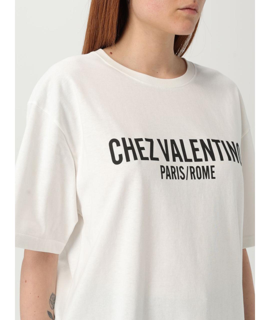 VALENTINO Белая футболка, фото 6