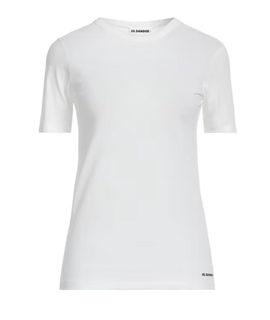 JIL SANDER Белая футболка, фото 1