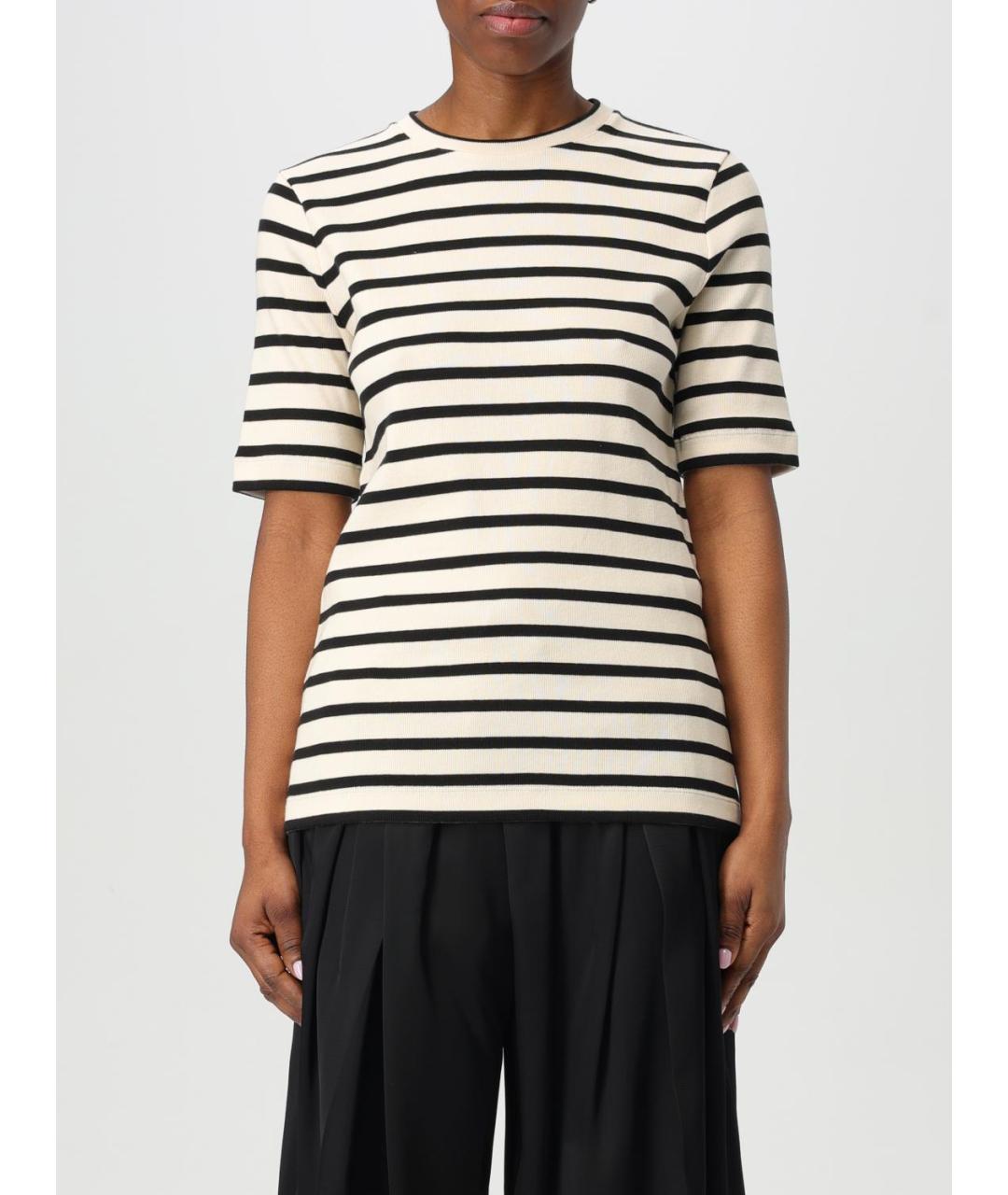 JIL SANDER Мульти хлопковая футболка, фото 2