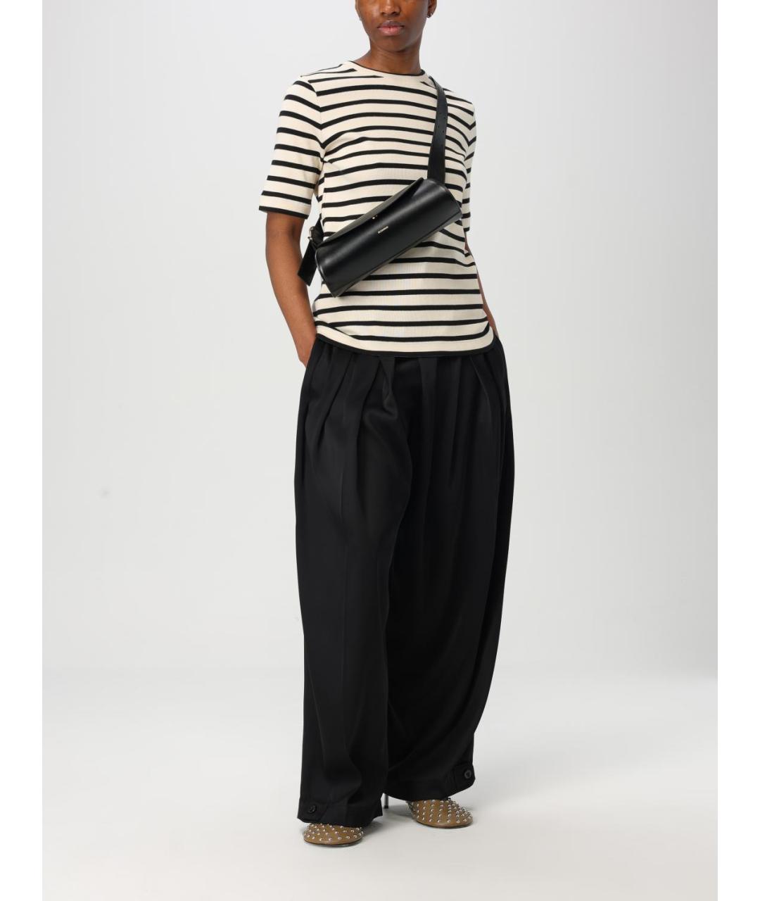 JIL SANDER Мульти хлопковая футболка, фото 3