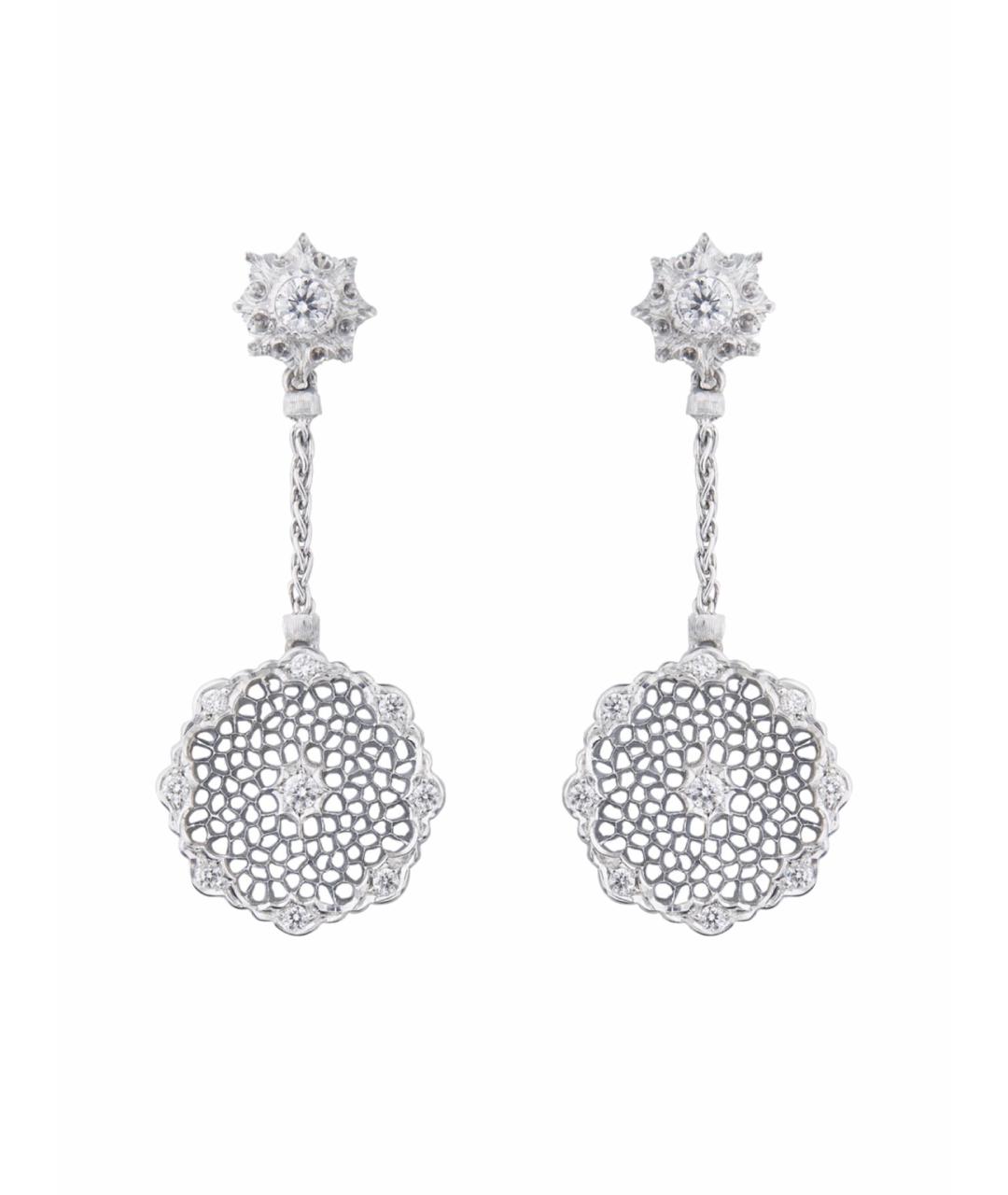 Buccellati Серьги из белого золота, фото 1