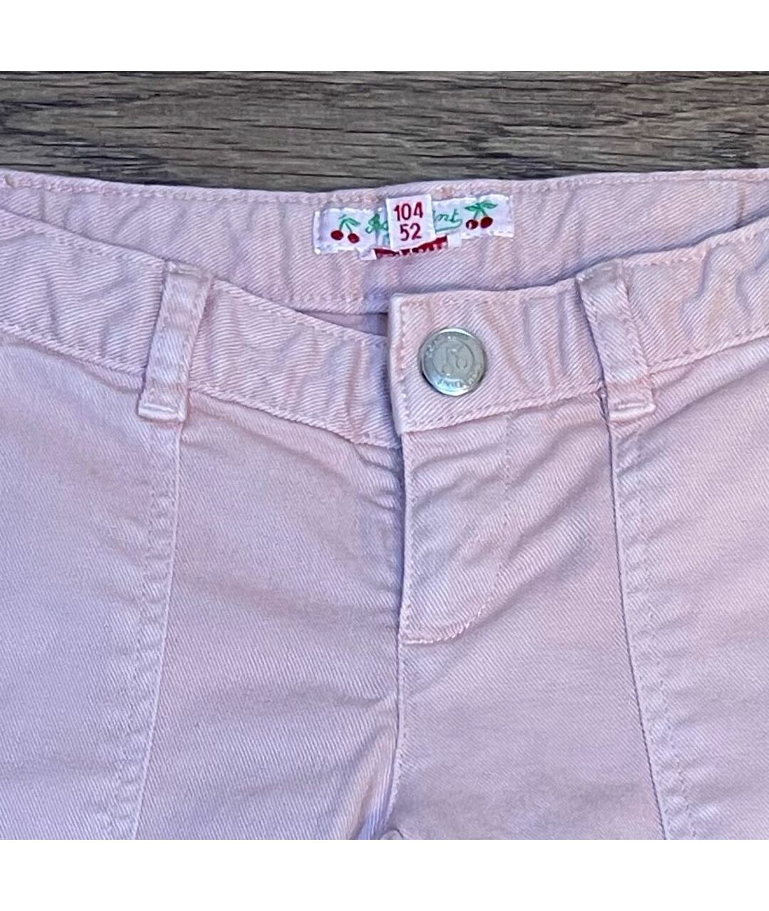 BONPOINT Розовые детские джинсы, фото 3