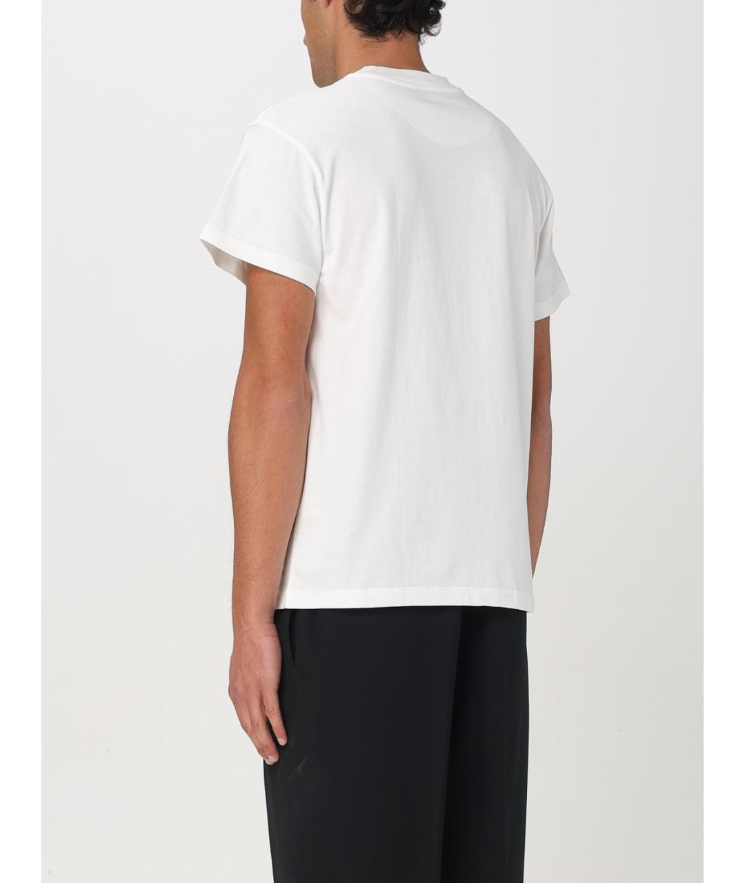 JIL SANDER Белая футболка, фото 3
