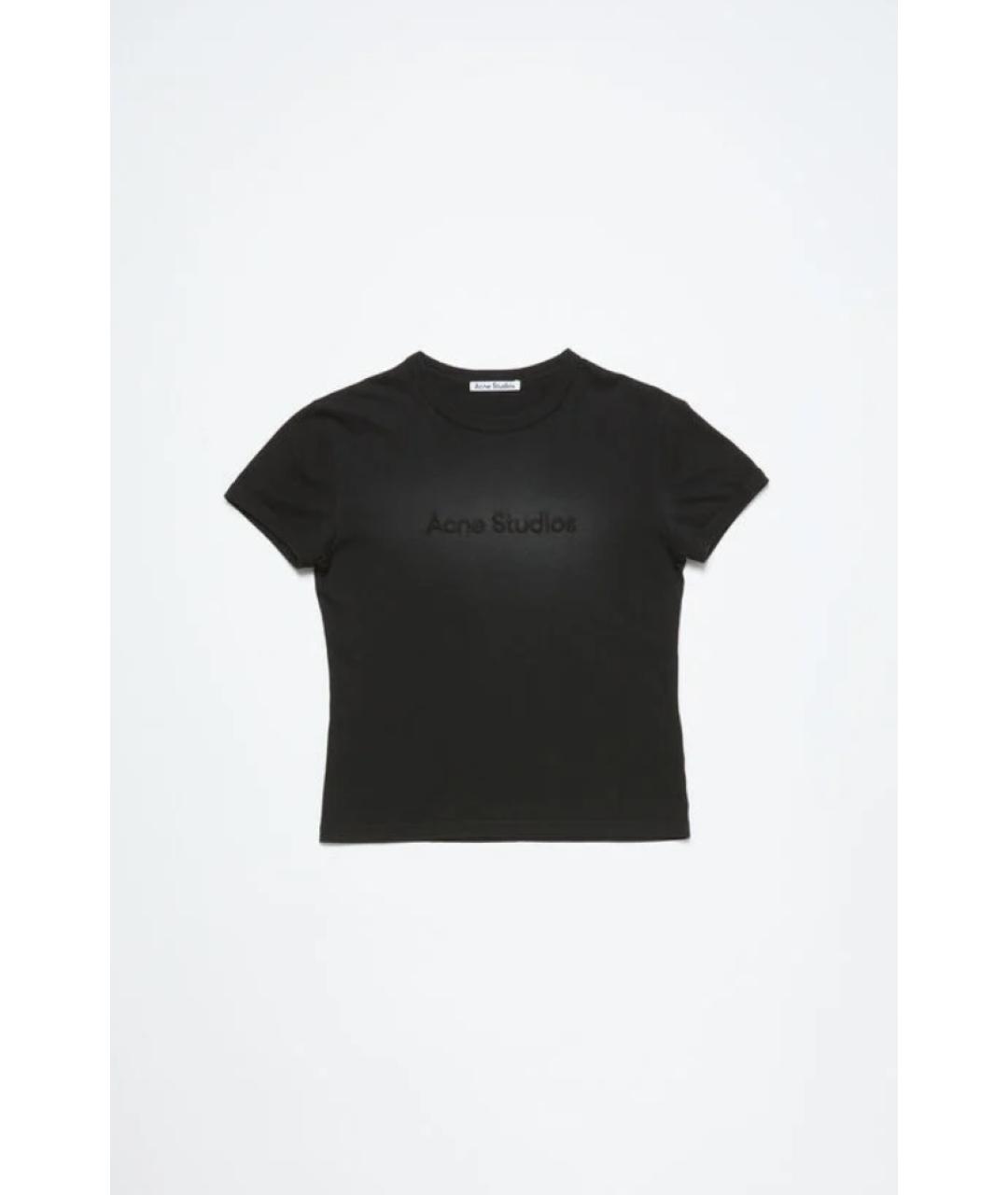 ACNE STUDIOS Черная футболка, фото 6