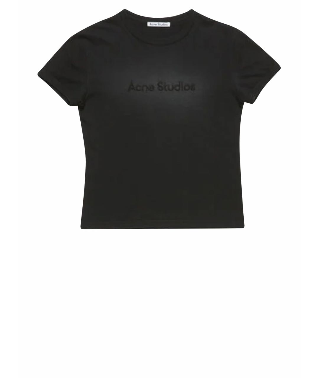 ACNE STUDIOS Черная футболка, фото 1