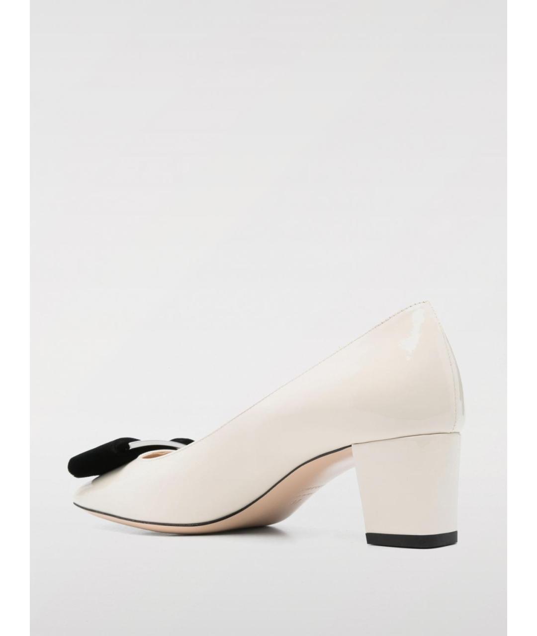 TOM FORD Белые кожаные туфли, фото 3