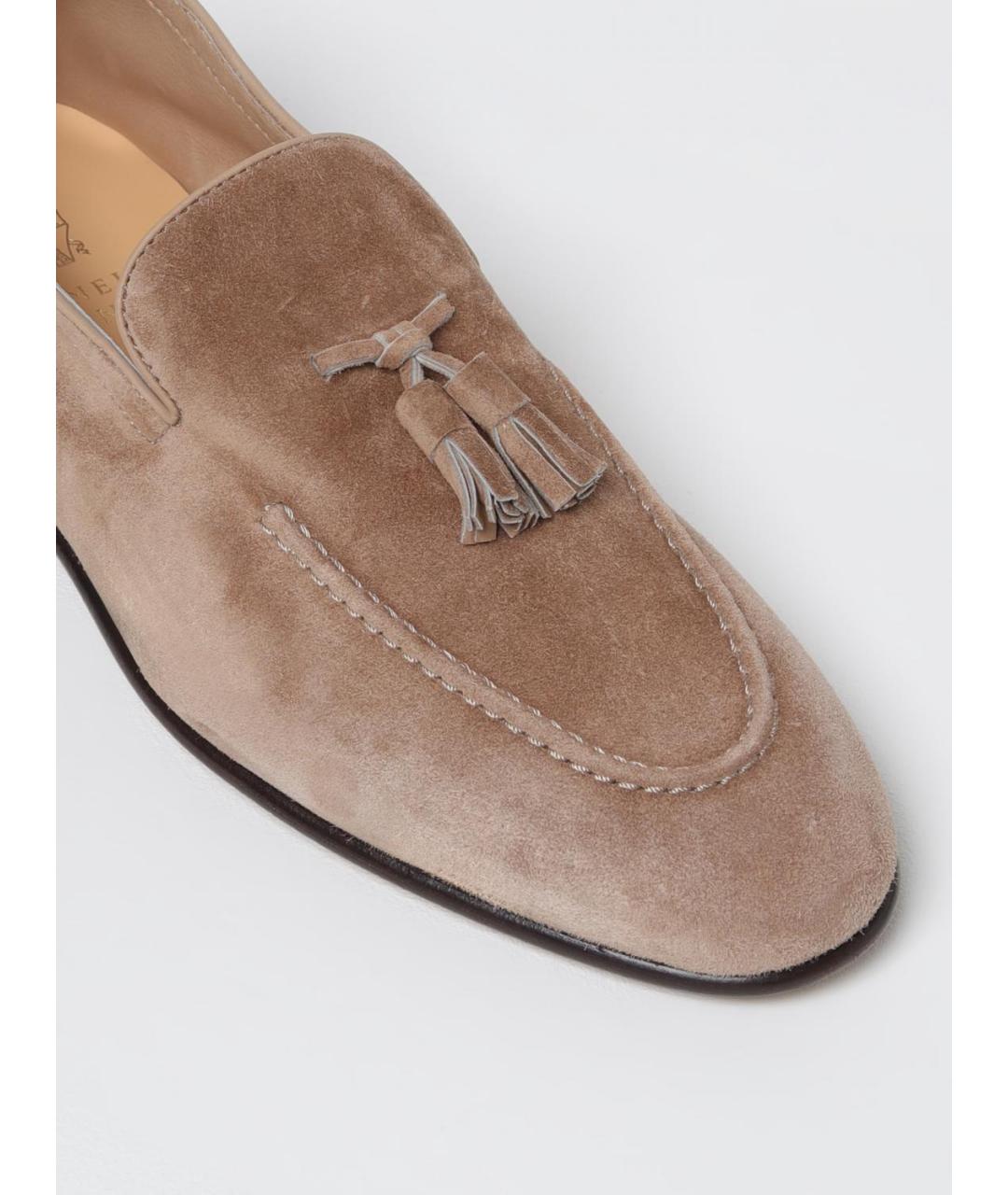 BRUNELLO CUCINELLI Коричневые лоферы, фото 4