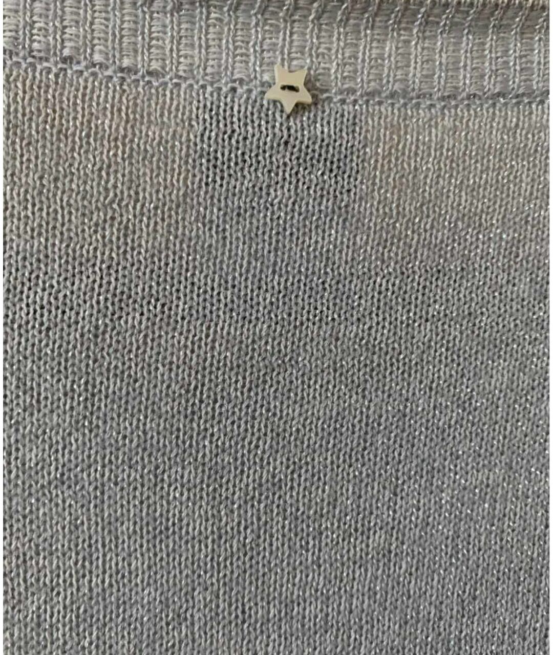 LORENA ANTONIAZZI Голубой кашемировый джемпер / свитер, фото 4