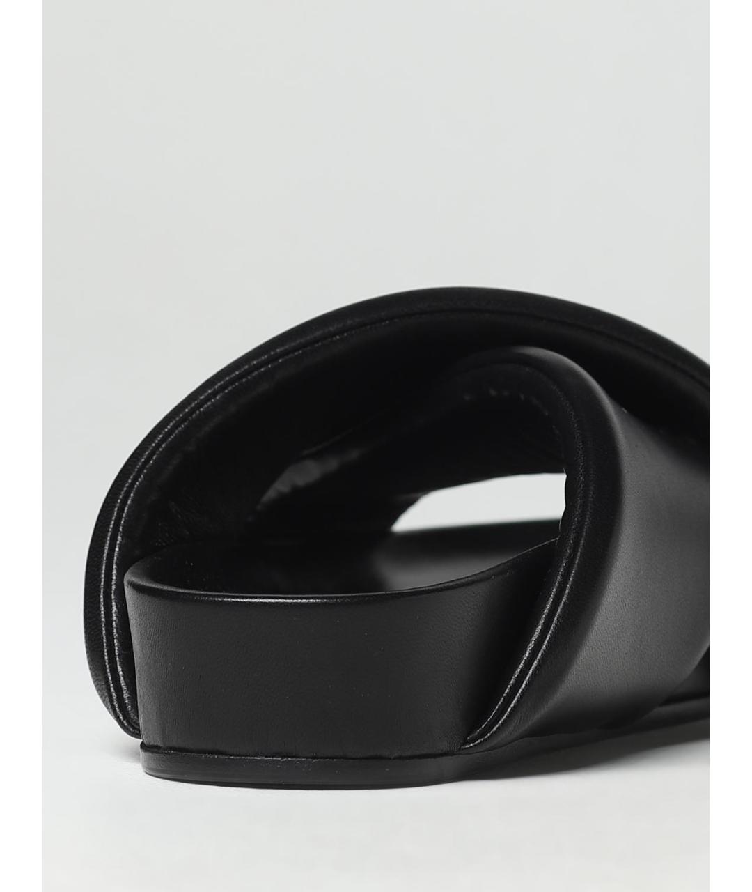 JIL SANDER Черные сандалии, фото 3