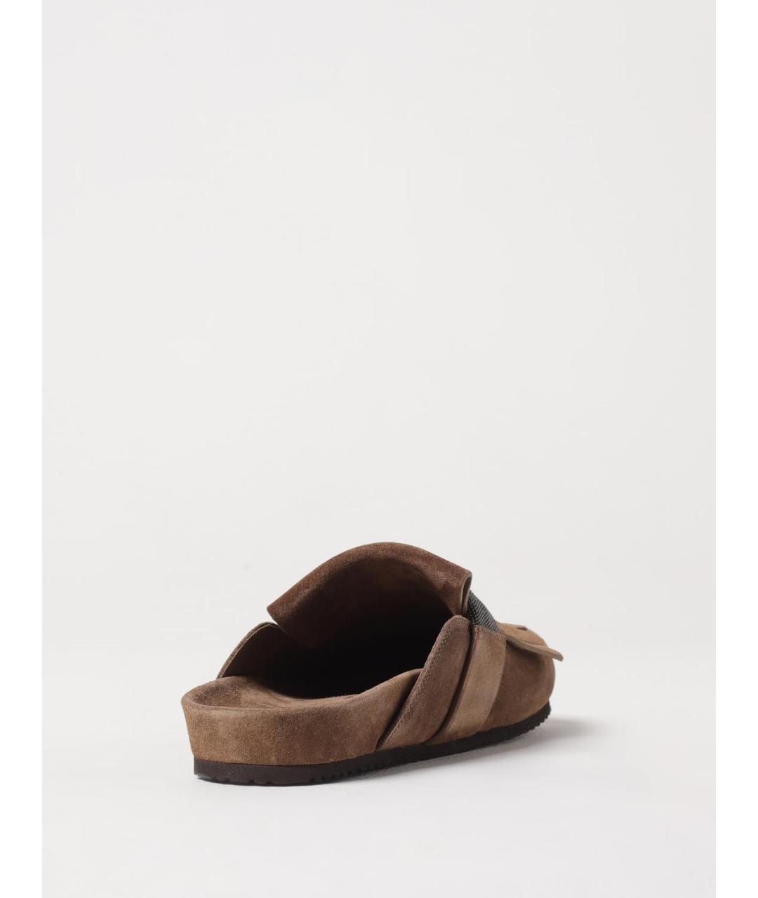 BRUNELLO CUCINELLI Коричневые лоферы, фото 3