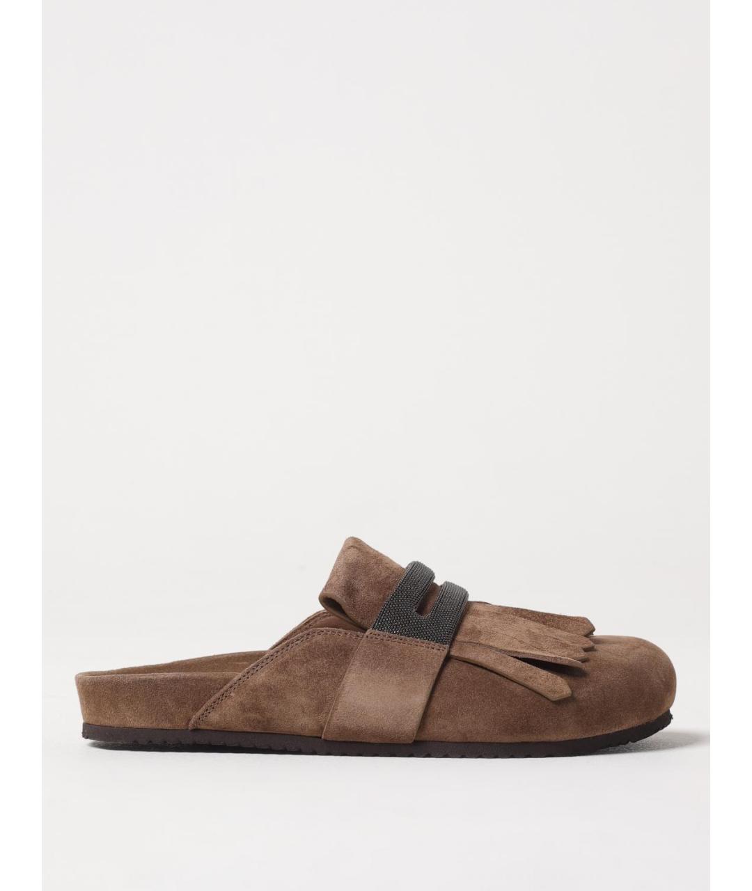 BRUNELLO CUCINELLI Коричневые лоферы, фото 5