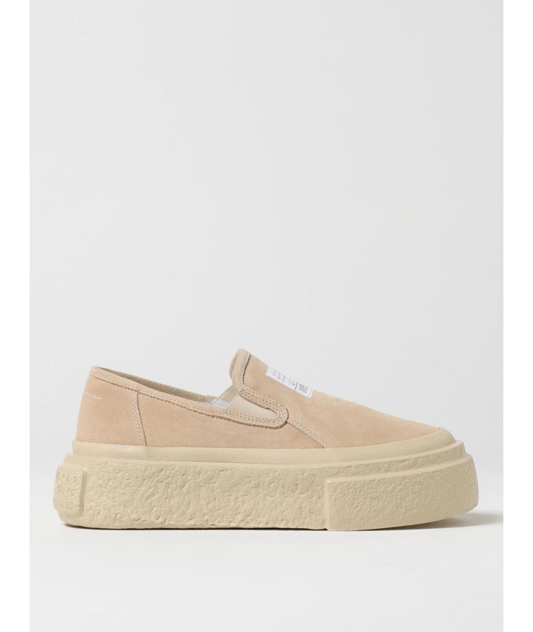 MM6 MAISON MARGIELA Розовые слипоны, фото 5