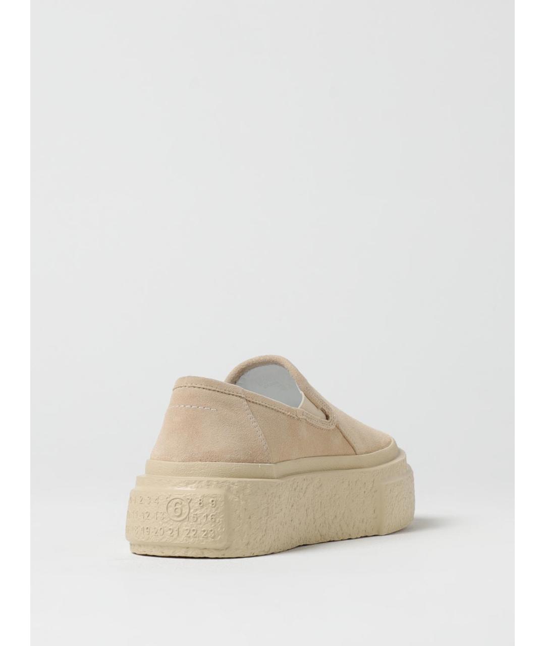 MM6 MAISON MARGIELA Розовые слипоны, фото 3