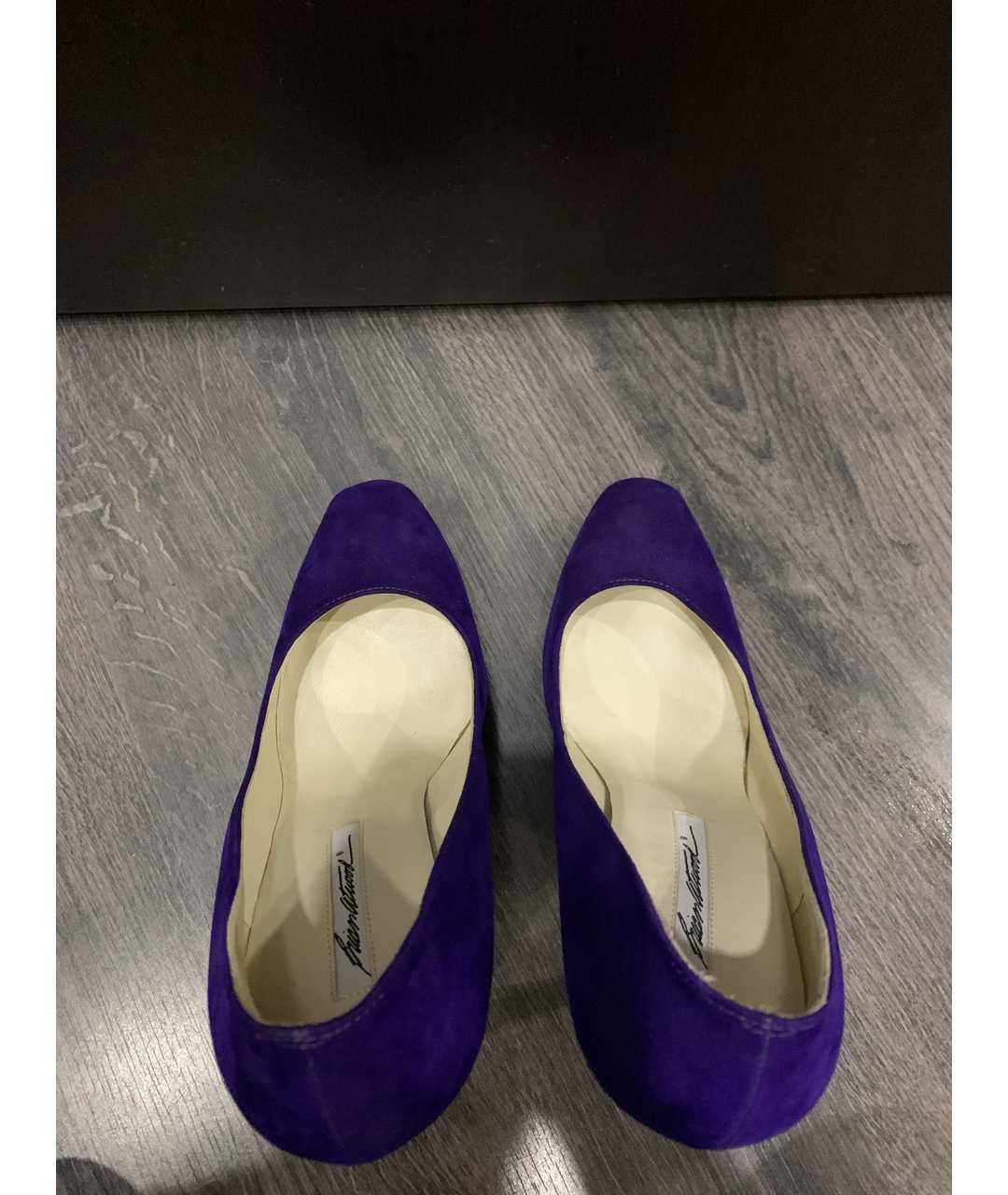 BRIAN ATWOOD Фиолетовые замшевые туфли, фото 3