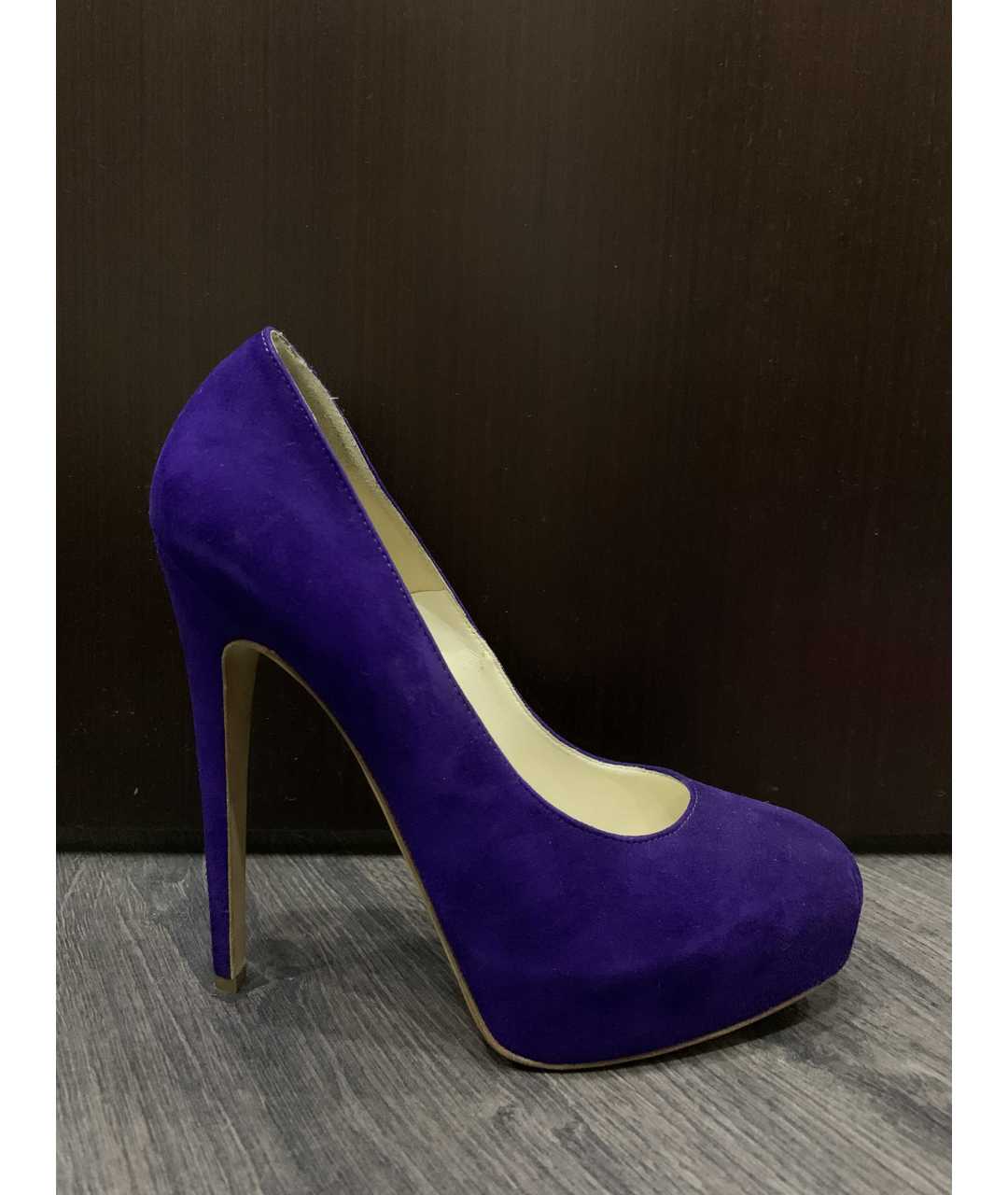 BRIAN ATWOOD Фиолетовые замшевые туфли, фото 6