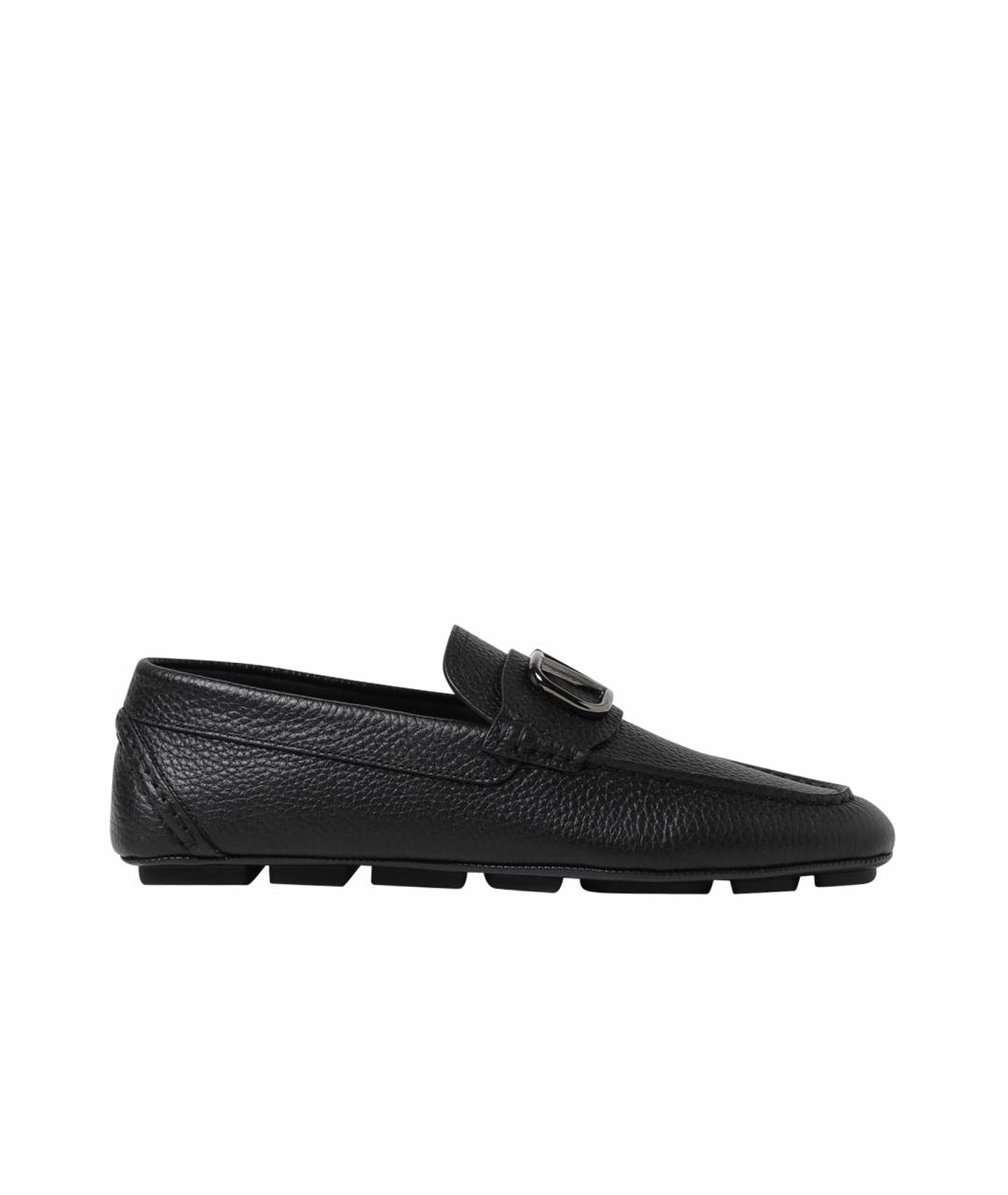 VALENTINO Черные лоферы, фото 1