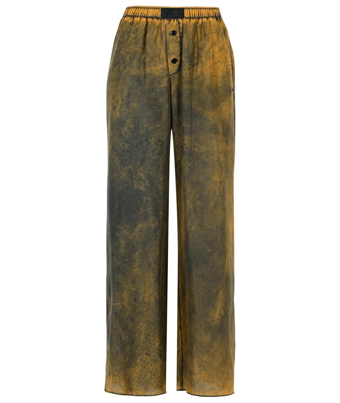 MM6 MAISON MARGIELA Мульти прямые брюки, фото 1