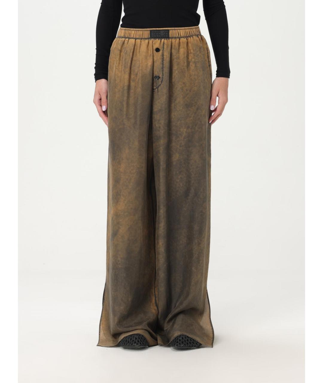 MM6 MAISON MARGIELA Мульти прямые брюки, фото 2