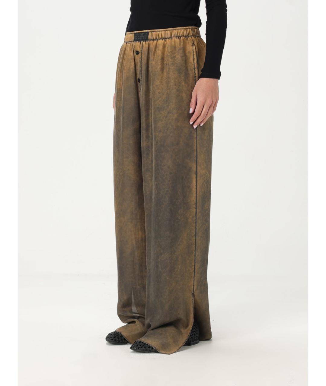 MM6 MAISON MARGIELA Мульти прямые брюки, фото 4