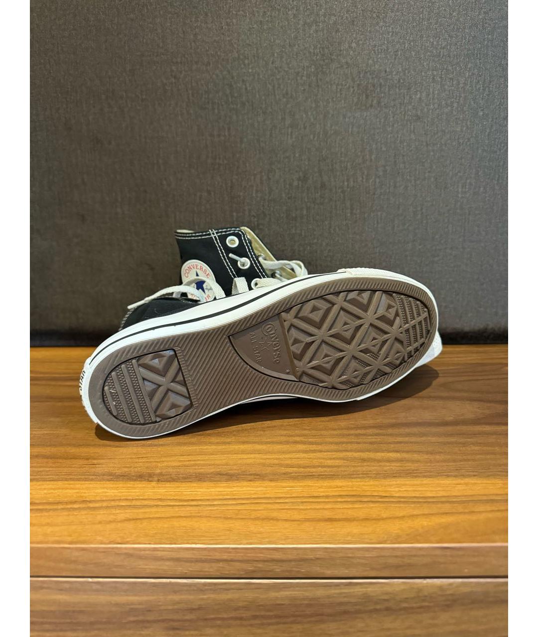 CONVERSE Черные текстильные кеды, фото 6