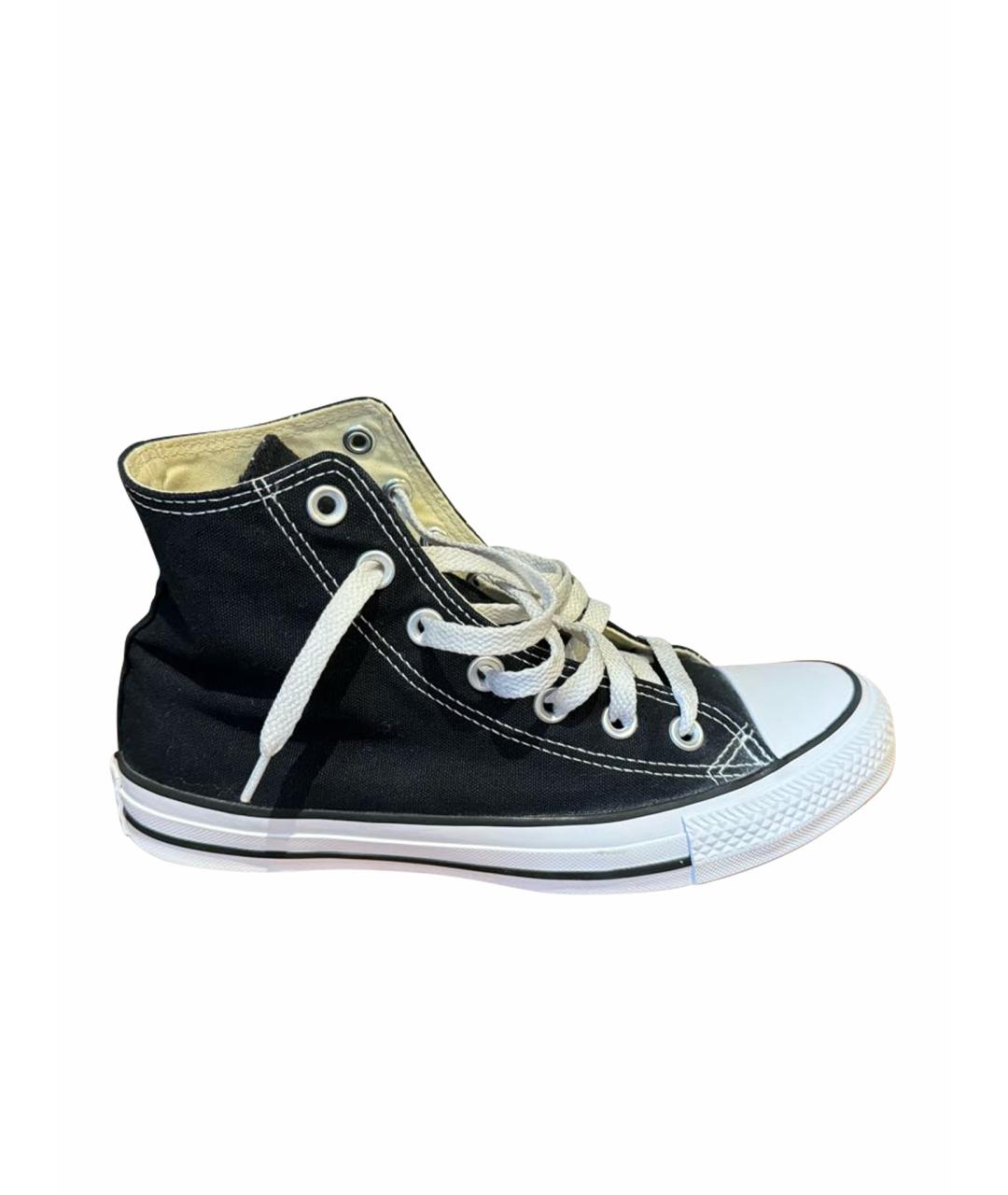 CONVERSE Черные текстильные кеды, фото 1