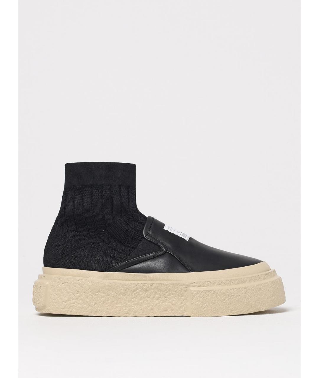 MM6 MAISON MARGIELA Черные высокие кроссовки / кеды, фото 5