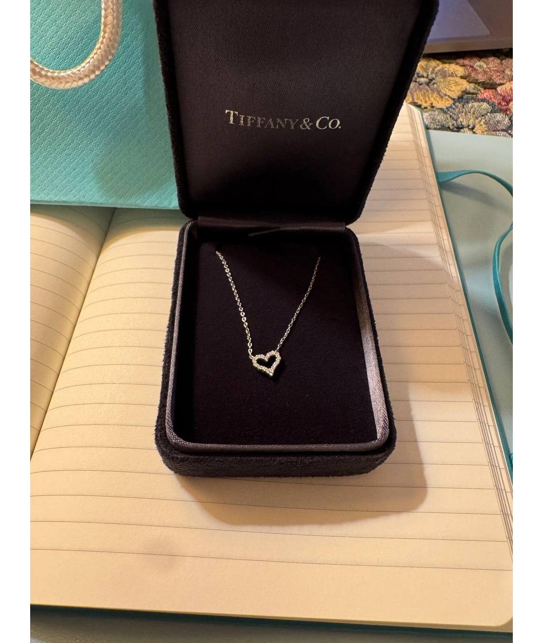 TIFFANY&CO Платиновая подвеска, фото 3