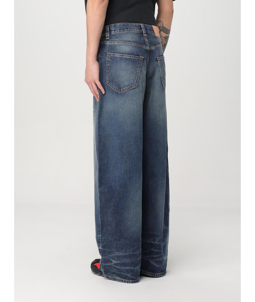 ACNE STUDIOS Синие прямые джинсы, фото 4