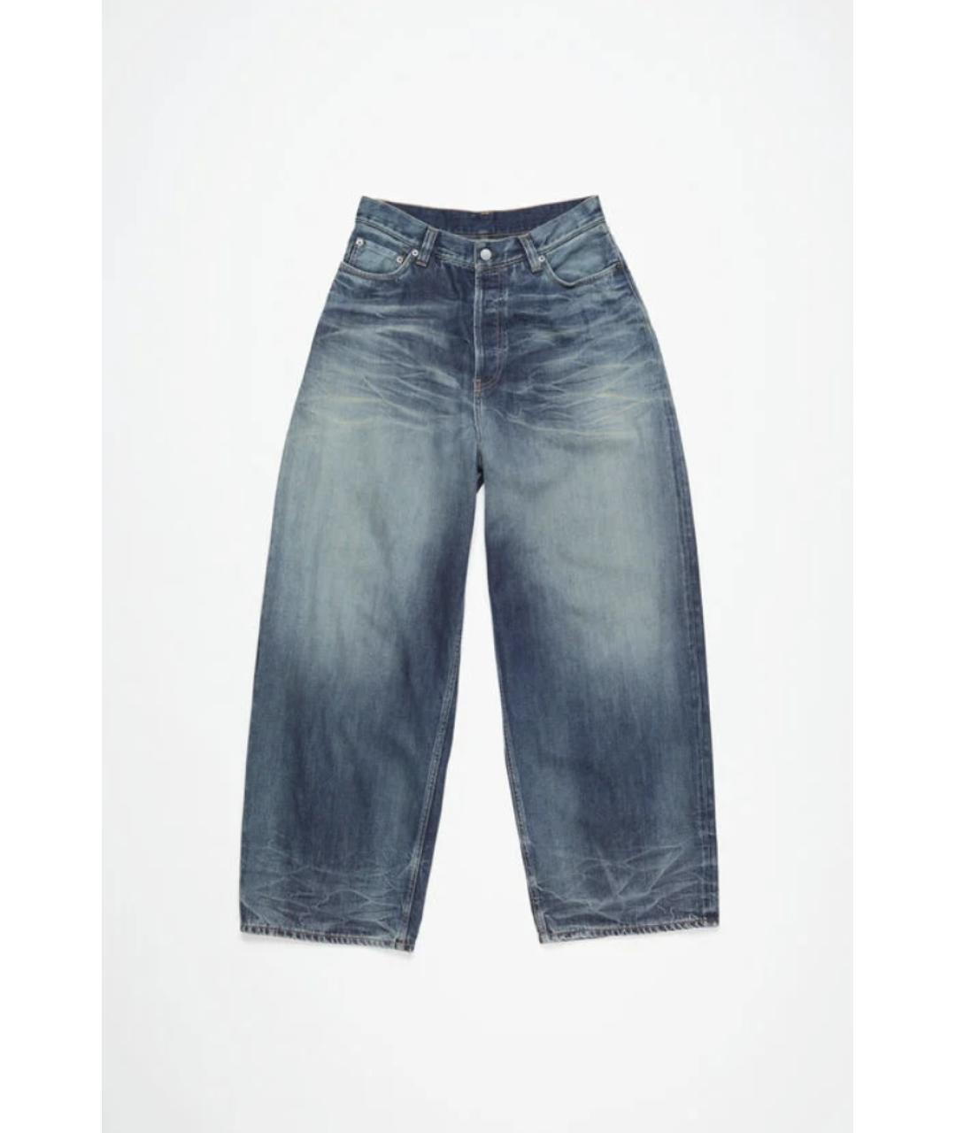 ACNE STUDIOS Синие прямые джинсы, фото 7
