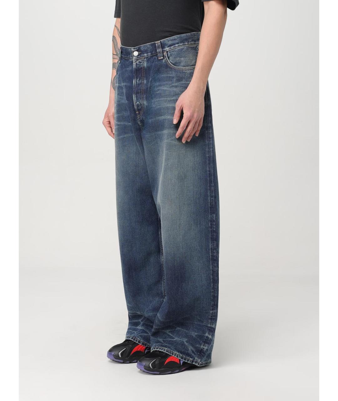 ACNE STUDIOS Синие прямые джинсы, фото 5
